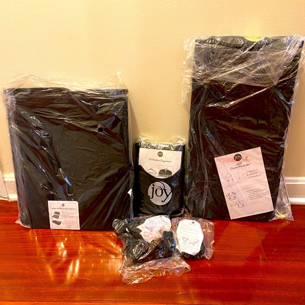 Joy Mangano storage solutions